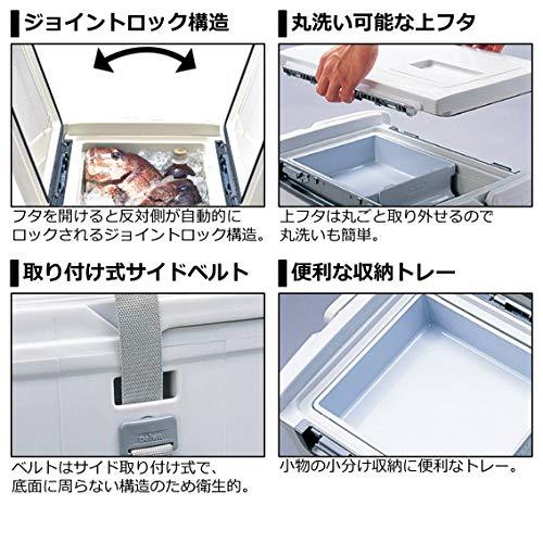 ダイワ(DAIWA) クーラーボックス RX GU1800X ホワイト/ブルー 釣り 18リットル ホワイト/ブルー 発泡ウレタン cm