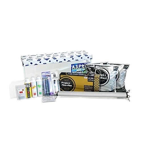 水槽セット アクアシステム ASPセット 熱帯魚用 クリスティスリム600LED 50Hz 