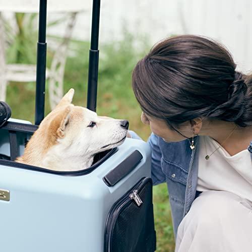 ペチコ（PETiCO） ペットキャリー iCO 3001‐L ピンクベージュ×ホワイト│ペット用品 ペット用品、生き物 犬用品 ペットカート J1853037857(16463円)