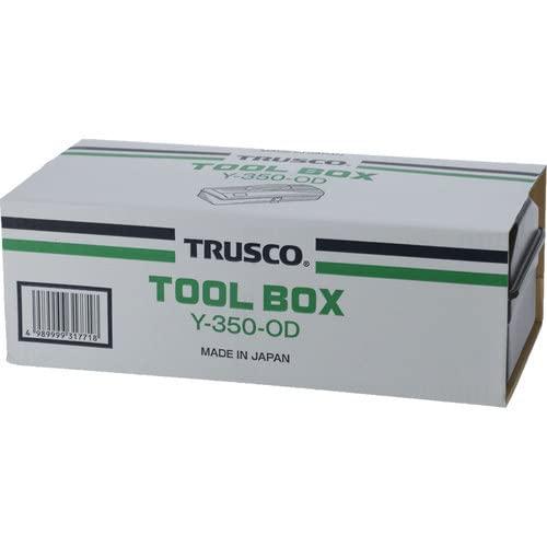 2021春大特価セール！ TRUSCO トラスコ 山型工具箱 373X164X124 OD色 Y