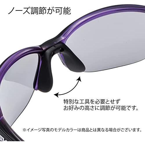 SWANS (スワンズ) スポーツ 偏光 サングラス ルナ 女性向け LN-0067 BKBL ブラック×クリアブルー BKBL LN ブラック×クリアブルー プラスチック