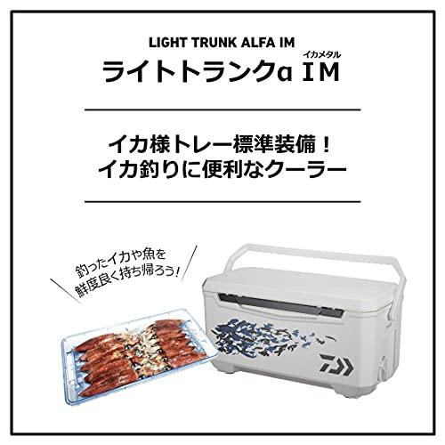 ダイワ(DAIWA) クーラーボックス ライトトランクα SU 3200 IM 35リットル 釣り ガンメタ cm