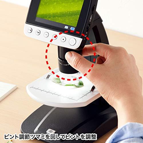 サンワサプライ デジタル顕微鏡 LPE-06BK LPE 06BK