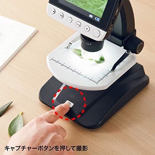 サンワサプライ デジタル顕微鏡 LPE-06BK LPE 06BK