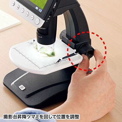 サンワサプライ デジタル顕微鏡 LPE-06BK LPE 06BK
