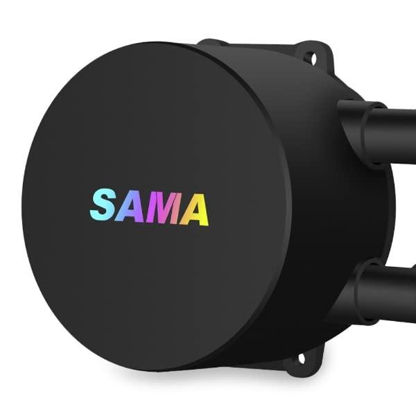 SAMA 360mmラジエーター搭載 LGA1700 AM4 AM5対応 簡易水冷CPUクーラー