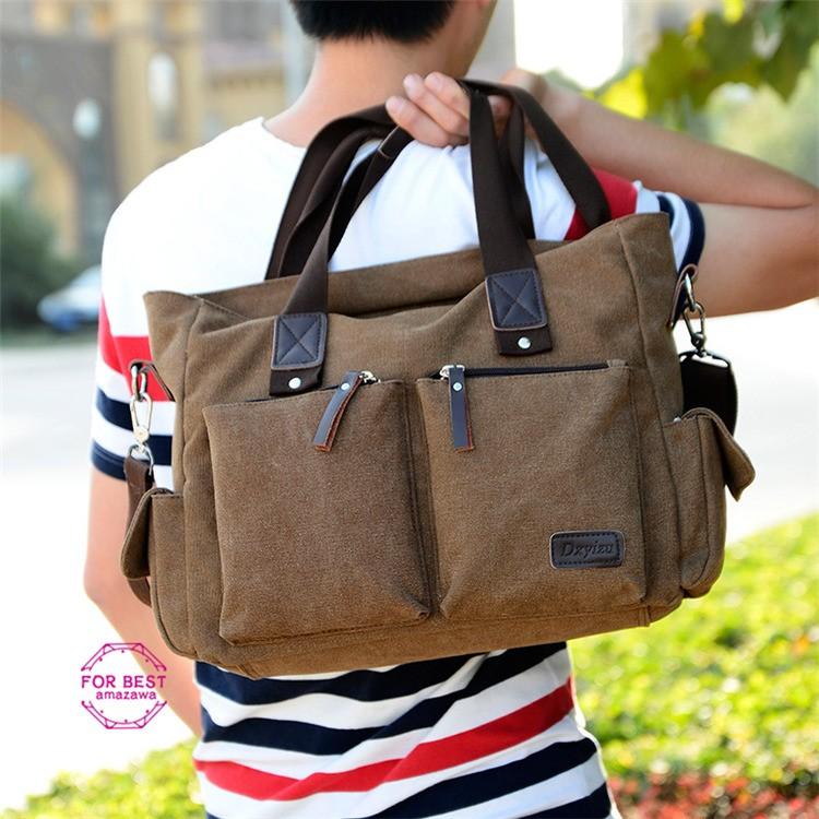 トートバッグ メンズ ビジネスバッグ ショルダーバッグ かばん 大容量 大きめ 撥水 出張 通勤 通学 就職 おしゃれ 2way Fb For Best 通販 Yahoo ショッピング