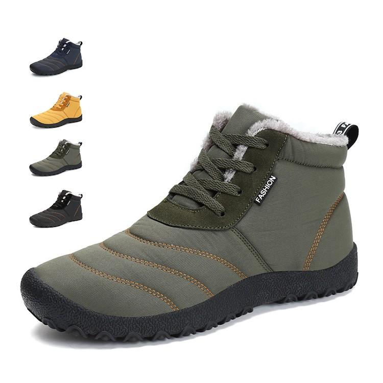 スノーシューズ メンズ レディース ショートブーツ 春服 スノー靴 雪靴 裏ボア 防寒靴 アウトドア 滑り止め Fb For Best 通販 Yahoo ショッピング