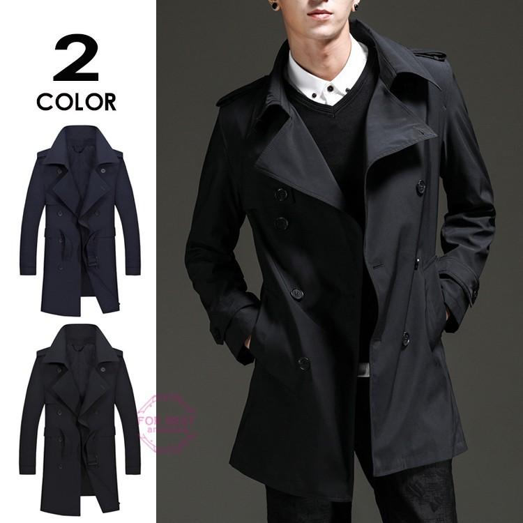 正規代理店 メンズ チェスターコート ビジネスコー ロング ダブルコート メンズ チェスターコート ダブルコート 秋服 高級 無地 秋服 通勤 防風 ロングコート ビジネスコート ロング コート アウター