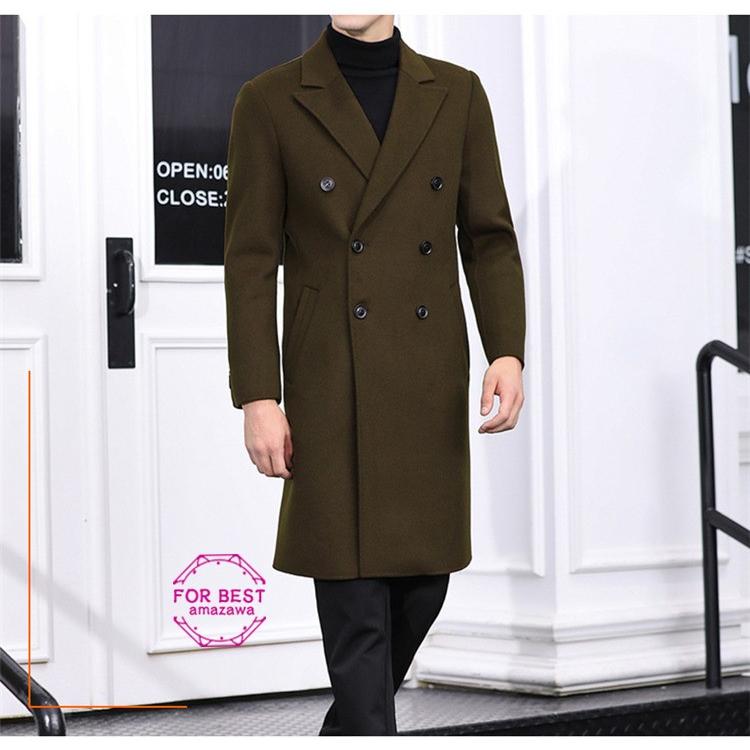 コート メンズ 超ロング丈 ビジネスコート カシミヤコート チェスターコート ロングコート 防寒 保温 春服 Fb For Best 通販 Yahoo ショッピング