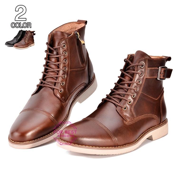 ショートブーツ ブーツ メンズ ワークブーツ 本革 エンジニアブーツ ライダース ビジネスシューズ ヴィンテージ 春物 冬 Fb For Best 通販 Yahoo ショッピング