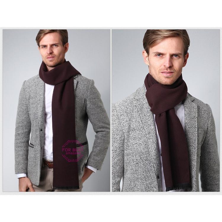 フラー メンズ 厚手 ビジネス ロングマフラー カジュアル 無地 ストール 小物 ニット 男性用 防寒 春服 Fb For Best 通販 Yahoo ショッピング