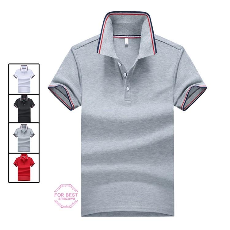 ポロシャツ メンズ 半袖 おしゃれ 半袖ポロシャツ 大きいサイズ ゴルフウェア ビジネス 秋 夏 父の日 Fb For Best 通販 Yahoo ショッピング