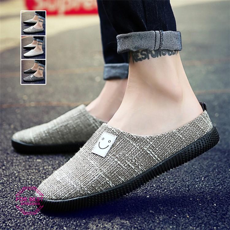 スリッポン メンズ 笑顔柄 サンダル 麻靴 エスパドリーユ 通気性 ローファー カジュアル 歩きやすい 疲れない 夏 Fb For Best 通販 Yahoo ショッピング