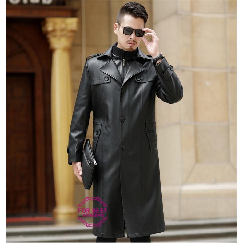 超ロングレザーコート メンズ レザーダウンコート コート インナー取り外し可 ロングコート コート おしゃれ 大きいサイズ 防寒 防風 春服 Fb For Best 通販 Yahoo ショッピング