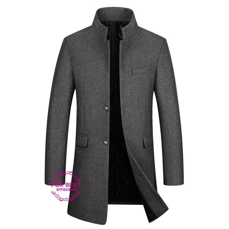チェスターコート メンズ ウールコート ロングコート 立ち襟 コート 冬服 カジュアル ビジネスコート 19新作 Fb For Best 通販 Yahoo ショッピング