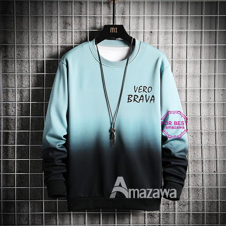 トレーナー メンズ レディース スウェット 重ね着風 長袖tシャツ ルームウェア フェイクレイヤード 春物 Fb For Best 通販 Yahoo ショッピング