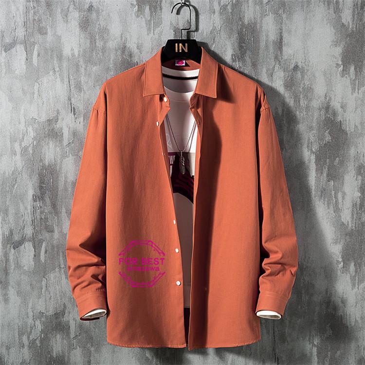 長袖シャツ メンズ 綿100 カジュアルシャツ 白シャツ シャツ 開襟シャツ 大きいサイズ おしゃれ 春 Fb For Best 通販 Yahoo ショッピング