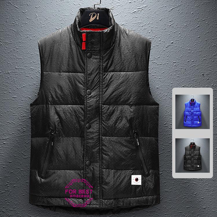 ダウンベスト メンズ 中綿ダウン 中綿ベスト キルティング ベスト デザイン 春 大きいサイズ カジュアル Fb For Best 通販 Yahoo ショッピング