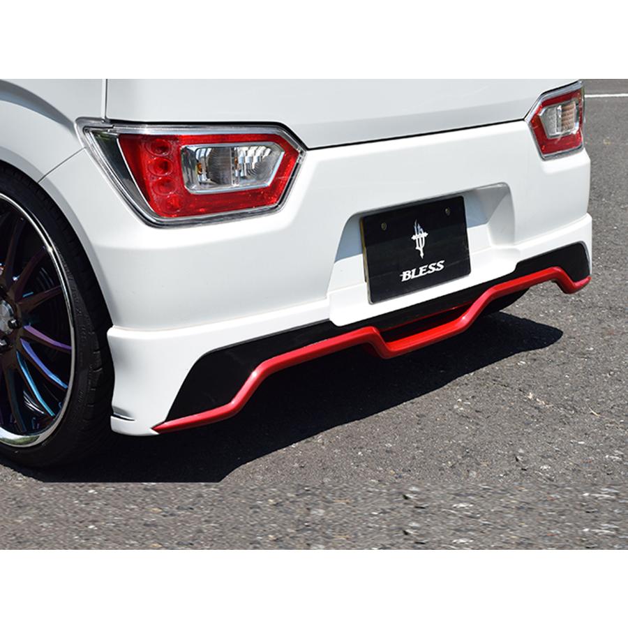 ワゴンR FZ MH35S MH55S MH85S MH95S リアアンダースポイラー 未塗装
