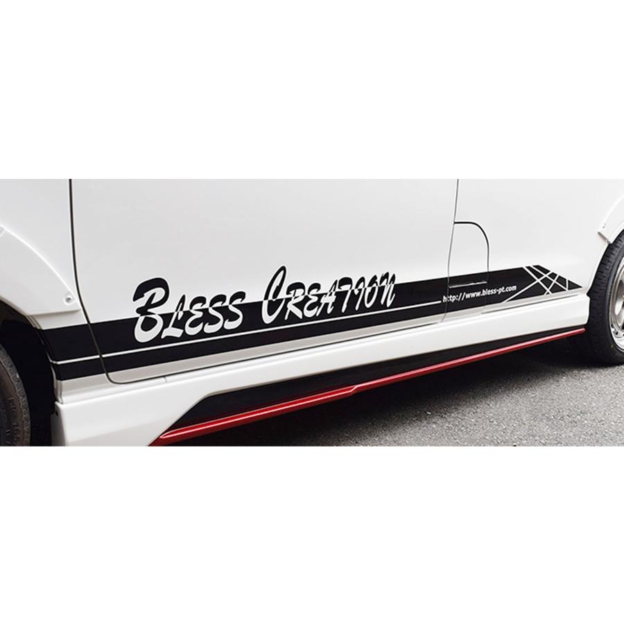 ハイエースバン 200系 サイドデカール 汎用 BLESS CREATION