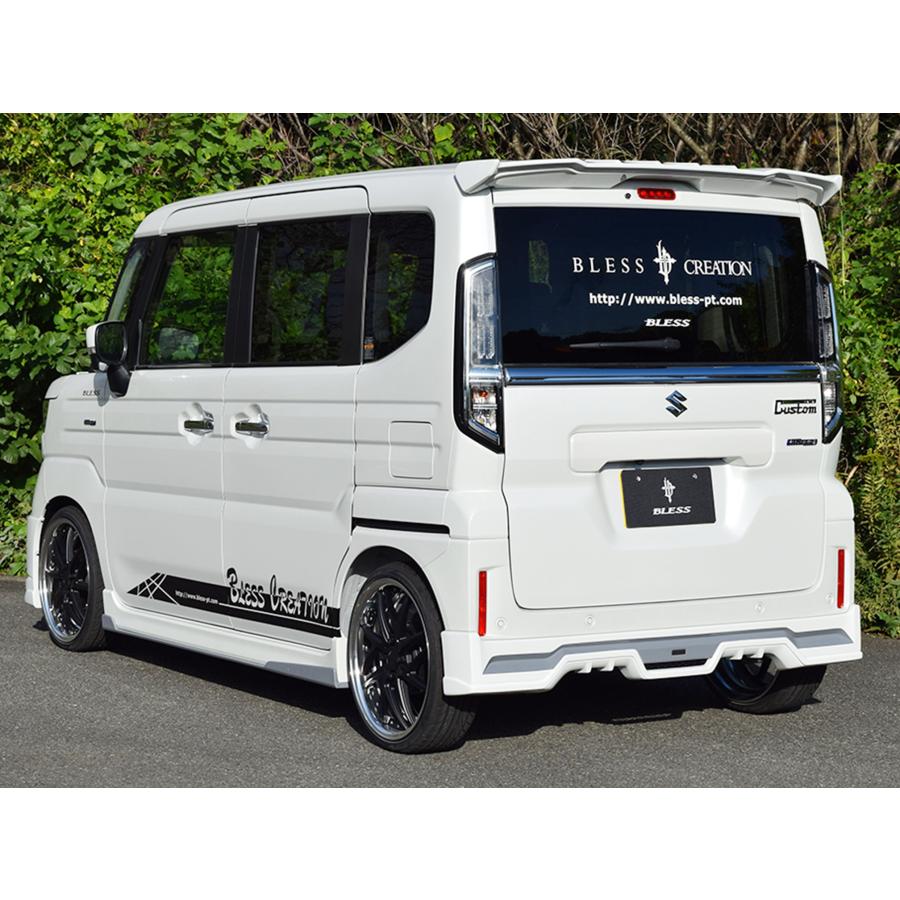 スペーシアカスタム MK54S MK94S ルーフスポイラー 未塗装 FRP BLESS