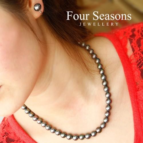 パール ネックレス  貝パール 真珠 ネックレス チョーカー 2点セット 8mm フォーマル 入学式 卒業式 結婚式 冠婚葬祭 ブライダル 送料無料 |  | 07