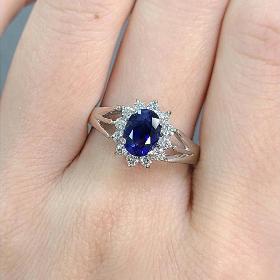 レディース リング ロイヤルブルー サファイア ほぼ 1.5ct レディース リング ロイヤルブルー サファイア ほぼ 1.5ct