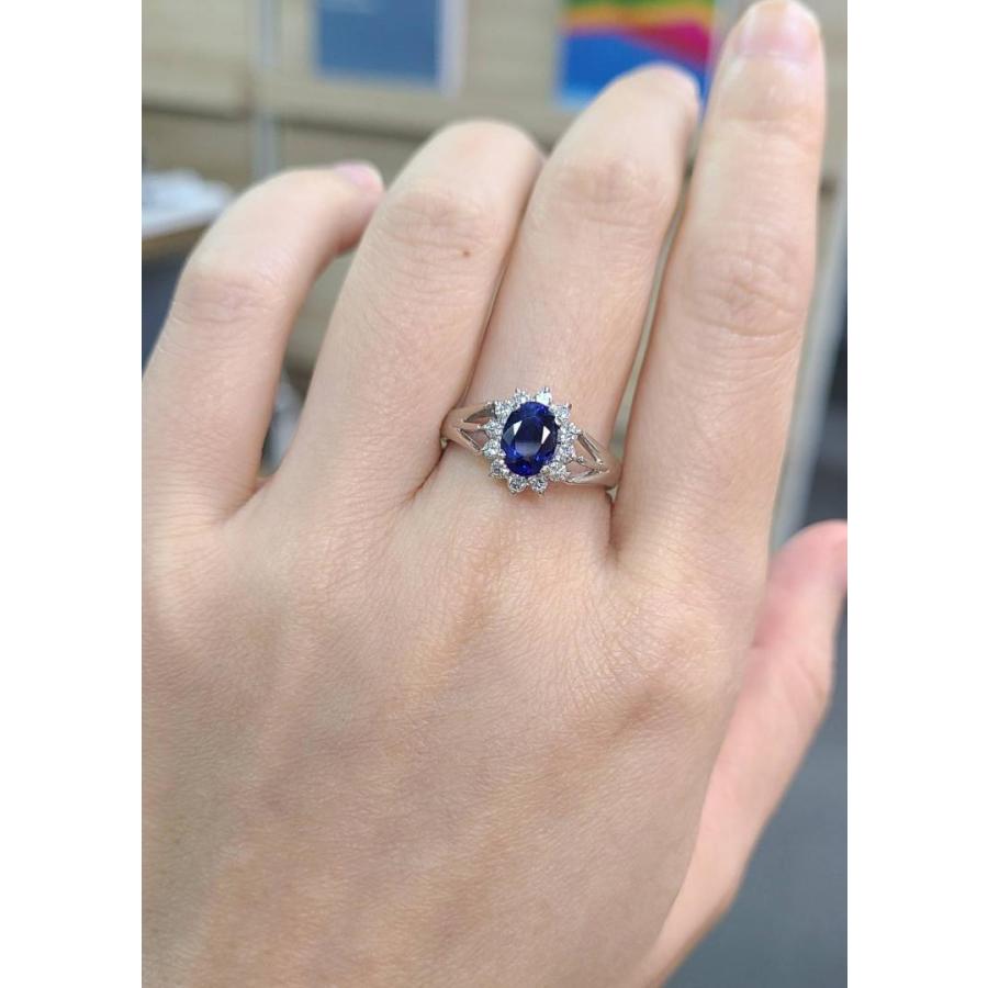 レディース リング ロイヤルブルー サファイア ほぼ 1.5ct レディース リング ロイヤルブルー サファイア ほぼ 1.5ct