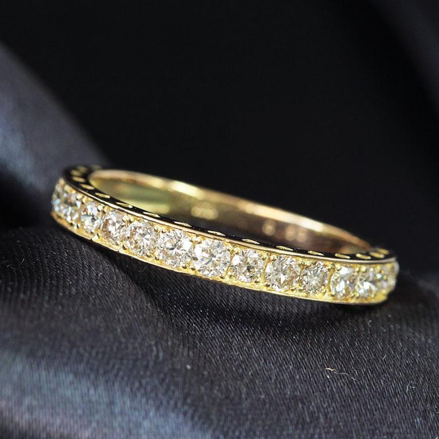 リング レディース【鑑別書付】ハート型抜き 0.5ct H&C 天然 