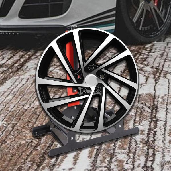 ローリングホイールディテーリングスタンド 車のホイール洗浄ホルダー