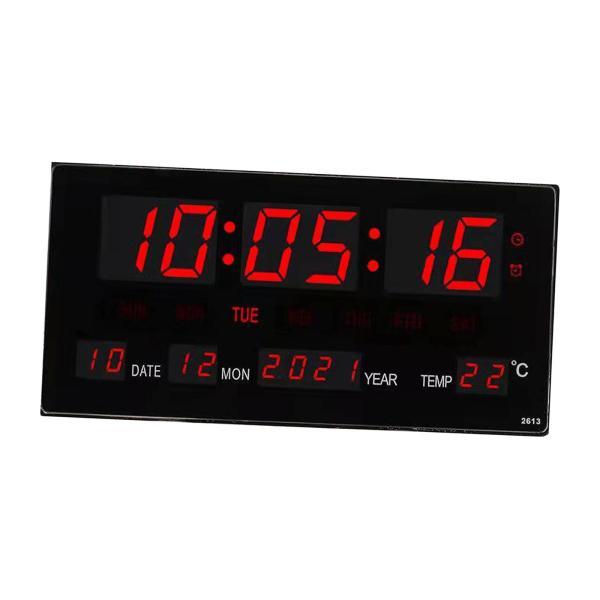 h*i様 JDL LED CLOCK デジタル掛け時計 / カレンダー 温度計 h*i様 JDL LED CLOCK デジタル掛け時計 / カレンダー 温度計