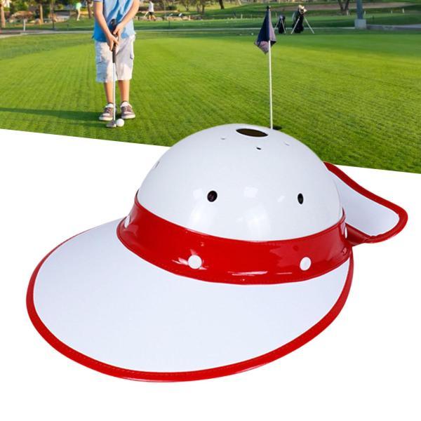 ゴルフキャディハット ワイドブリム キャディ用品 ゴルフアクセサリー セーフハット ゴルフキャップ レッド |  | 01