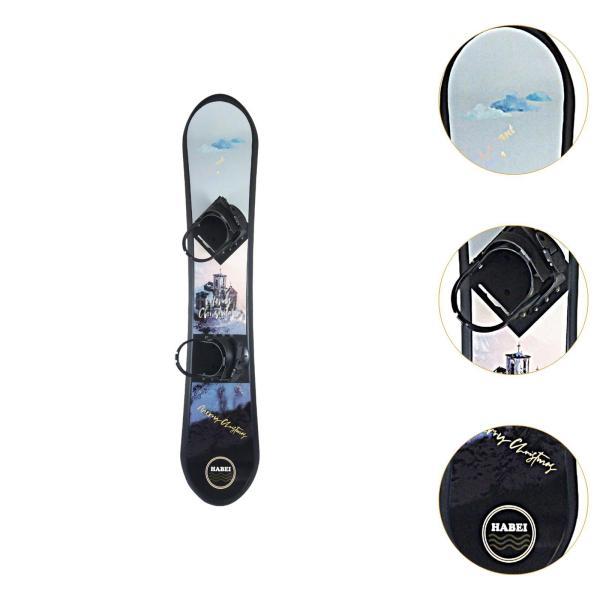 5〜16歳の子供のスノーボードウィンタースポーツの黒と白のポータブル