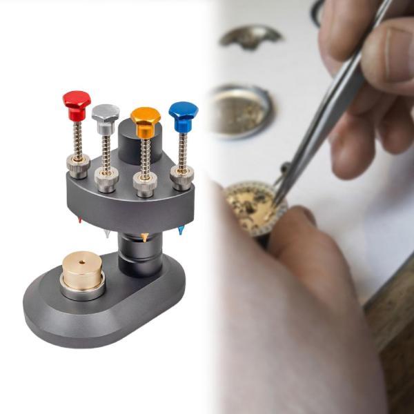 時計針修理ツールキット、時計ハンドプレッサーメンテナンス交換用針セッター修理作業員ショップ職人用_2