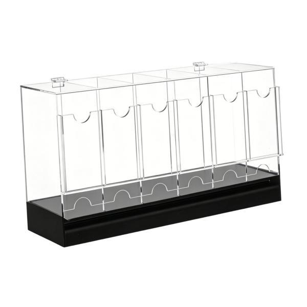 6スロットブースターパックディスペンサー収納プレミアムアクリル