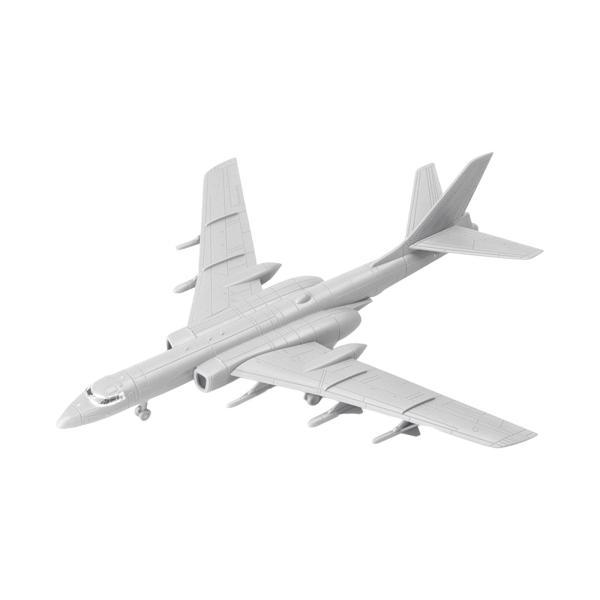 航空機モデルキットセット 1/144 スケール爆撃機飛行機モード、 L 航空機玩具、攻撃機 4D