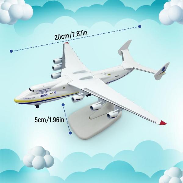 16 CM飛行機模型離着陸台付き車輪合金 合金金属模型飛行機 飛行機モデル 誕生日プレゼント用の合金航空機