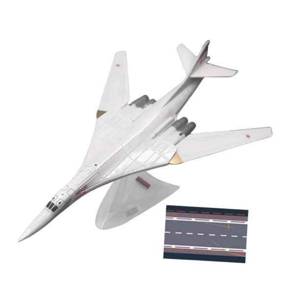 【herpa】ロシア空軍TU-160爆撃機 1/200 1/200 ツポレフ TU-160 戦略爆撃機 航空機モデル リアルな飛行機モデル