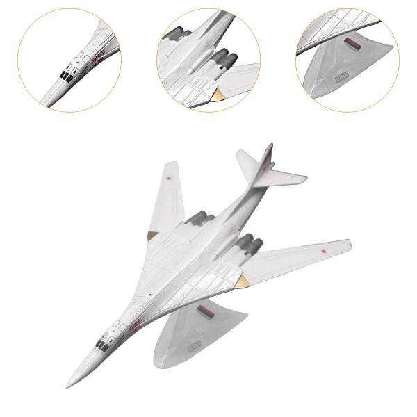 1/200 ツポレフ TU-160 戦略爆撃機 航空機モデル リアルな飛行機モデル