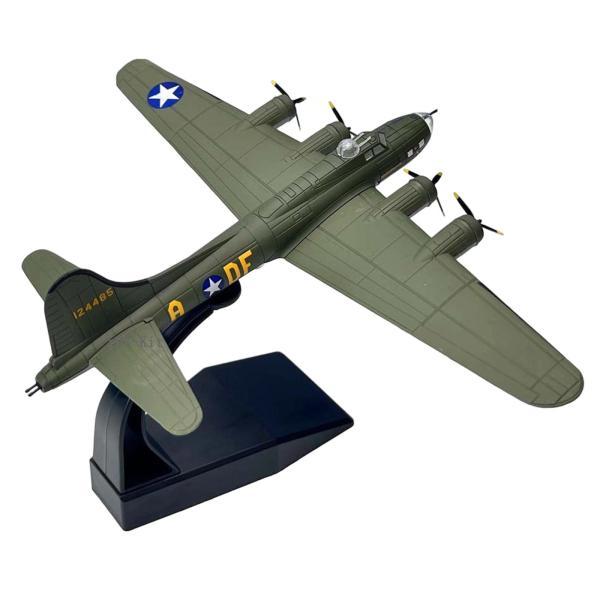 合金1/144 B17戦闘機ダイキャストモデルベース付きギフトコレクション