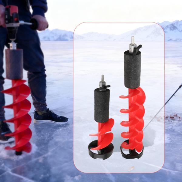 アイスドリルオーガー 頑丈な釣り道具 海釣り用 アウトドア用品 50cm