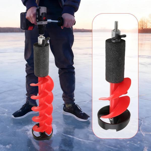 アイスドリルオーガー 頑丈な釣り道具 海釣り用 アウトドア用品 50cm