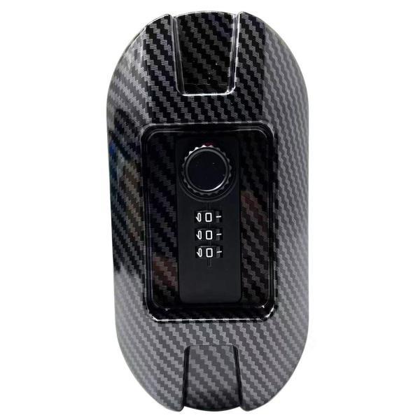 バイク用サイドボックス ユニバーサルバイクツールボックス  DS525x  グレーの画像