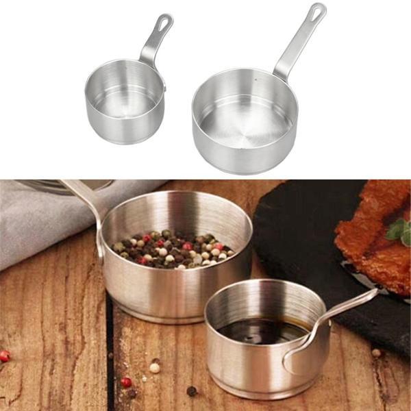 キッチン用品 ミニ ソースパン ミルクパン ぶら下げ穴付き 長い キッチン用品 ミニ ソースパン ミルクパン ぶら下げ穴付き 長い