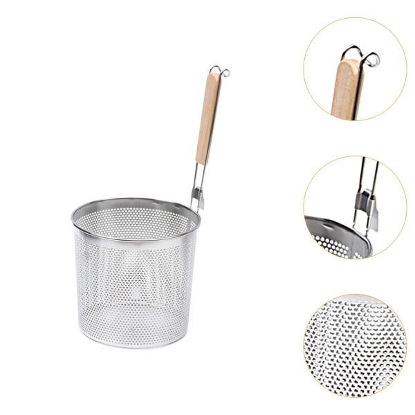 ステンレス製パスタストレーナー ステンレス製パスタストレーナー 麺用ストレーナー 19cm : HiFlyshop