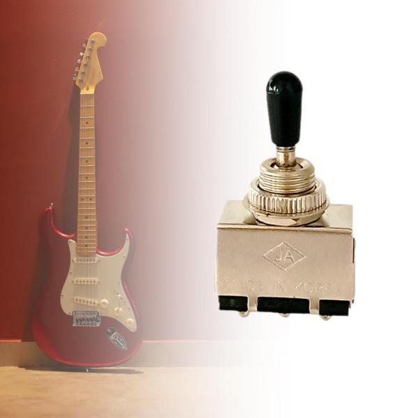 ブリッジ交換パーツ ギターブリッジピックアップ 3ウェイ