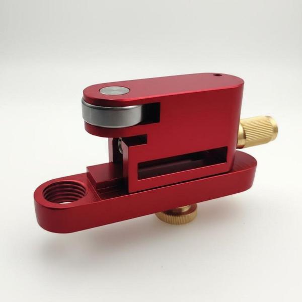 バイオリンインレイマーカー 楽器製作工具 溝切りガイド 精密構造 調整可能深さ 金属ボディ ロゼットカッター チャンネル加工 曲面プレート対応 制作現場に適用