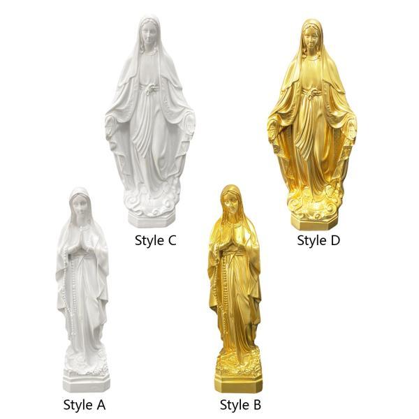 聖母マリアの置物彫刻コレクションアートワーク装飾祈りのマリア 聖母マリアの置物彫刻コレクションアートワーク装飾祈りのマリア
