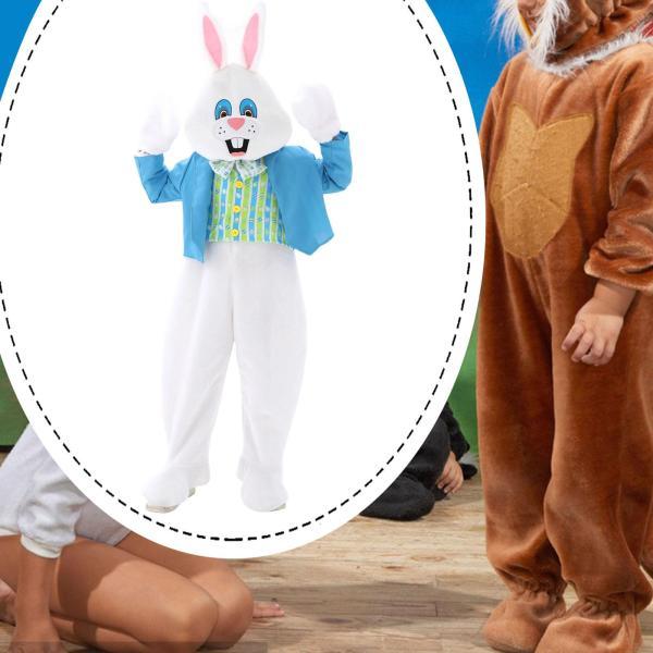 子供用イースターバニーコスチューム、お祭り、パーティー、女の子向けの漫画人形コスチューム_7